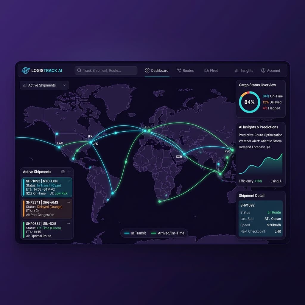 Global Tracking Map